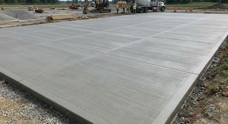 Commercial Slab Construction in Cary, NC