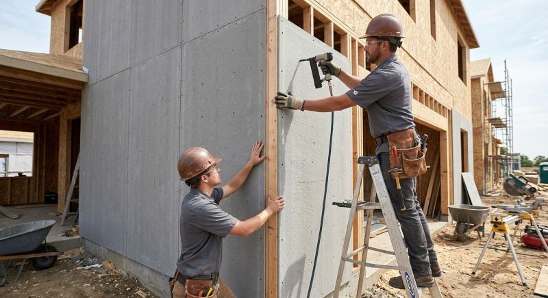 Shed Cement Installation