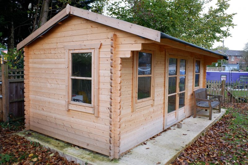 Shed Cement Installation