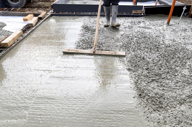 Cement Floor Pouring