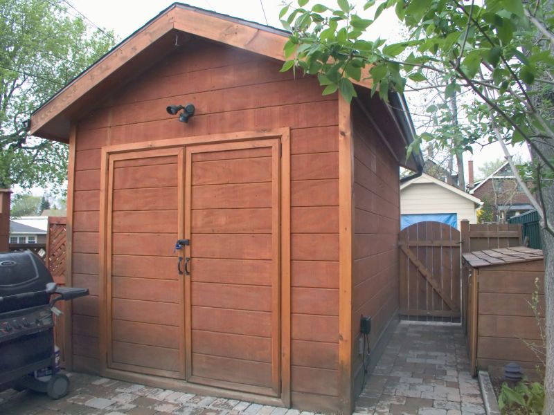 Shed Cement Installation